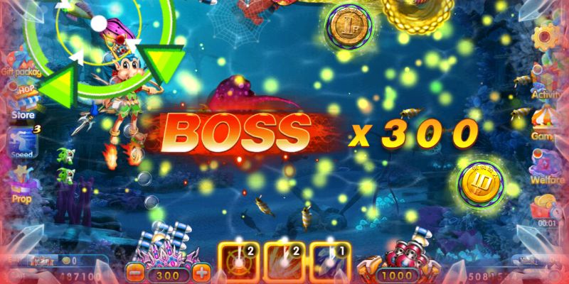 Đồ hoạ game bắn cá mê hoặc