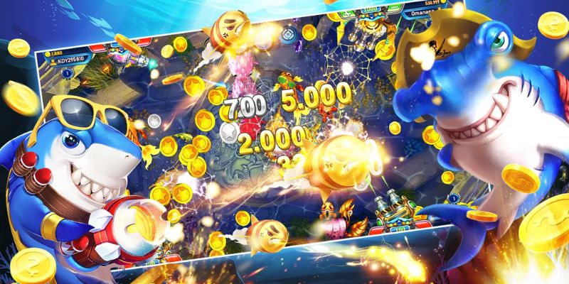 Vũ khí trong bắn cá Super Boss
